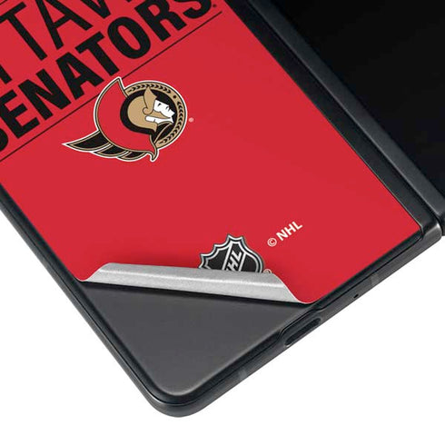 NHL Ottawa Senators Lineup Galaxy Z Fold3 5G Skin