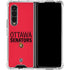NHL Ottawa Senators Lineup Galaxy Z Fold4 5G Clear Case