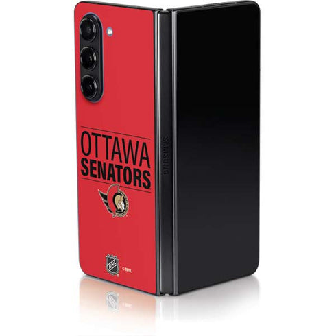 NHL Ottawa Senators Lineup Galaxy Z Fold5 5G Skin