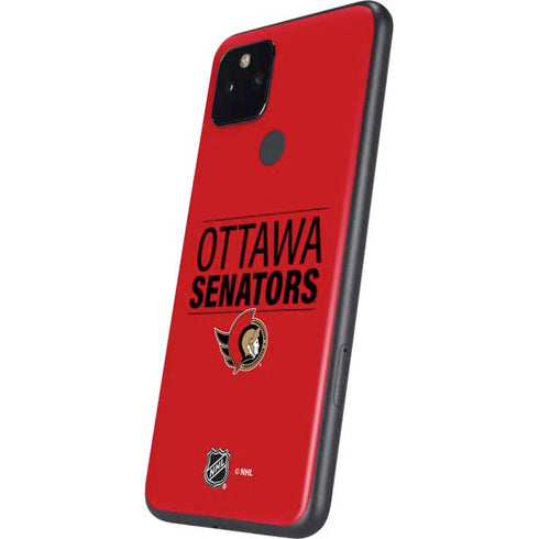 NHL Ottawa Senators Lineup Google Pixel 5a Skin