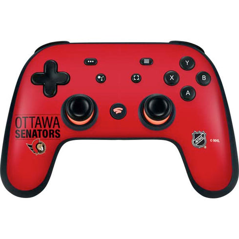 NHL Ottawa Senators Lineup Google Stadia Controller Skin