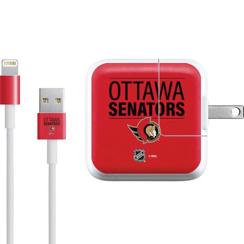 NHL Ottawa Senators Lineup iPad Charger (10W USB) Skin