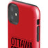 NHL Ottawa Senators Lineup iPhone 11 Impact Case