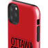 NHL Ottawa Senators Lineup iPhone 11 Pro Max Impact Case