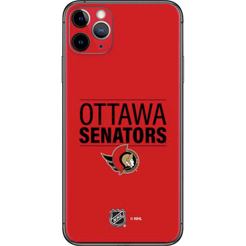 NHL Ottawa Senators Lineup iPhone 11 Pro Max Skin