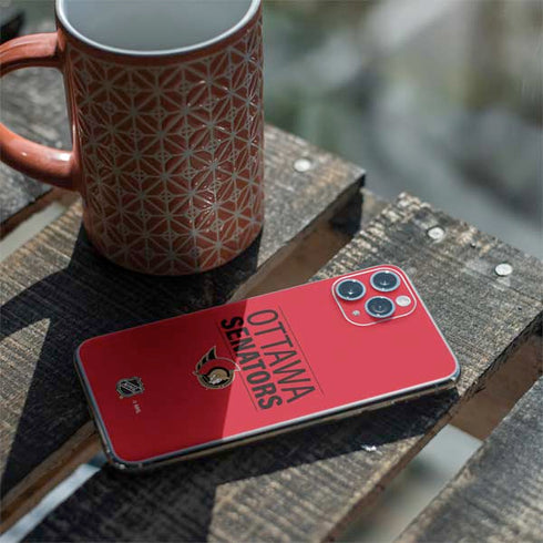 NHL Ottawa Senators Lineup iPhone 11 Pro Skin