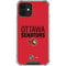 NHL Ottawa Senators Lineup iPhone 12 Clear Case