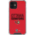 NHL Ottawa Senators Lineup iPhone 12 Clear Case
