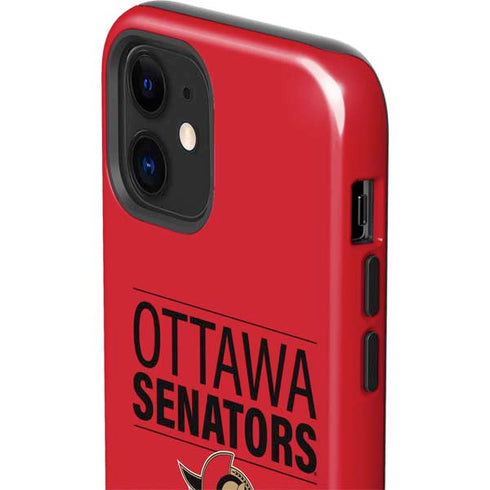 NHL Ottawa Senators Lineup iPhone 12 Impact Case