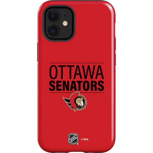 NHL Ottawa Senators Lineup iPhone 12 Mini Impact Case