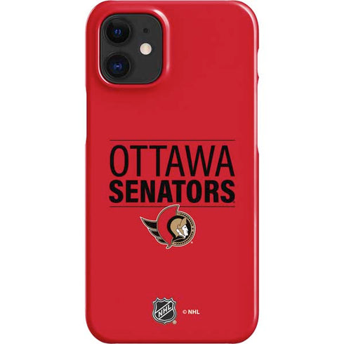 NHL Ottawa Senators Lineup iPhone 12 Mini Lite Case