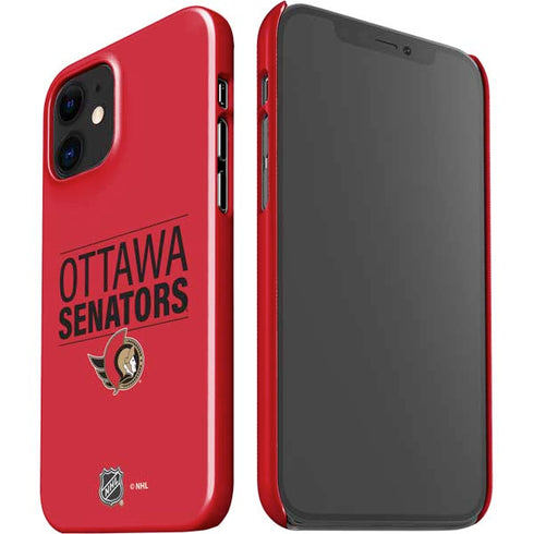 NHL Ottawa Senators Lineup iPhone 12 Mini Lite Case