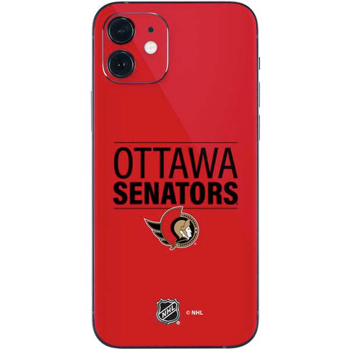 NHL Ottawa Senators Lineup iPhone 12 Mini Skin