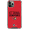 NHL Ottawa Senators Lineup iPhone 12 Pro Max Clear Case