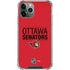 NHL Ottawa Senators Lineup iPhone 12 Pro Max Clear Case