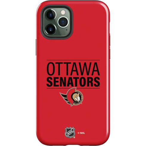 NHL Ottawa Senators Lineup iPhone 12 Pro Max Impact Case