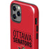NHL Ottawa Senators Lineup iPhone 12 Pro Max Impact Case