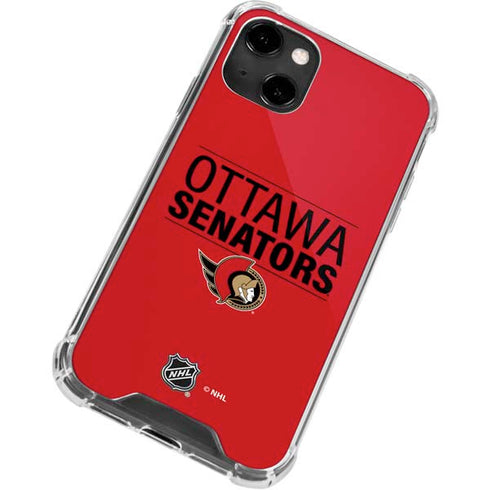 NHL Ottawa Senators Lineup iPhone 13 Clear Case