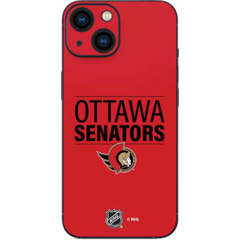NHL Ottawa Senators Lineup iPhone 13 Mini Skin