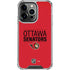 NHL Ottawa Senators Lineup iPhone 13 Pro Clear Case
