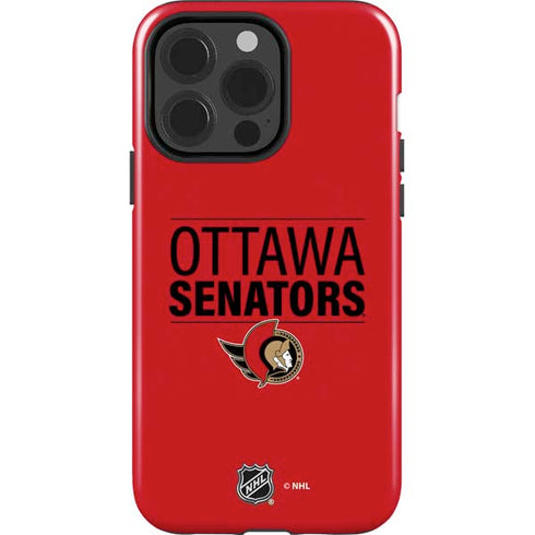 NHL Ottawa Senators Lineup iPhone 13 Pro Impact Case