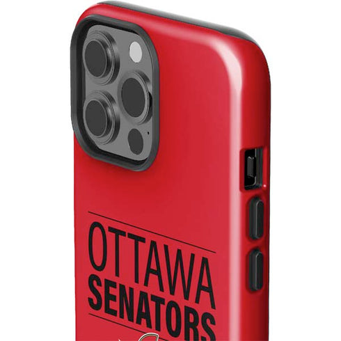 NHL Ottawa Senators Lineup iPhone 13 Pro Max Impact Case