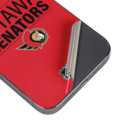 NHL Ottawa Senators Lineup iPhone 13 Pro Skin