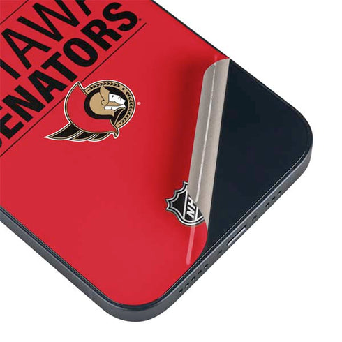NHL Ottawa Senators Lineup iPhone 13 Skin