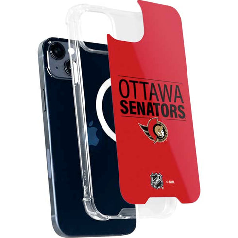 NHL Ottawa Senators Lineup iPhone 14 MagSafe Case