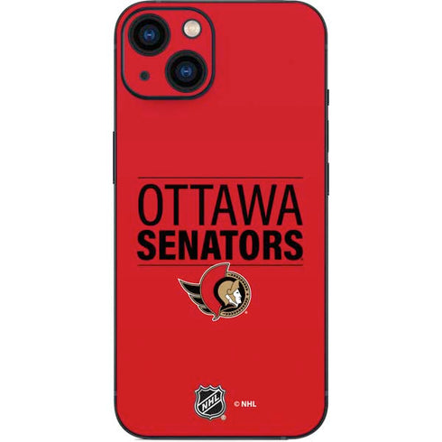 NHL Ottawa Senators Lineup iPhone 14 Plus Skin