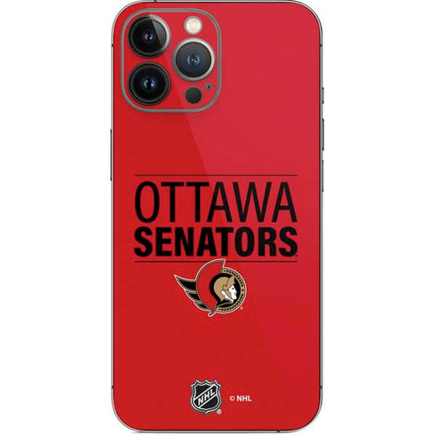 NHL Ottawa Senators Lineup iPhone 14 Pro Max Skin