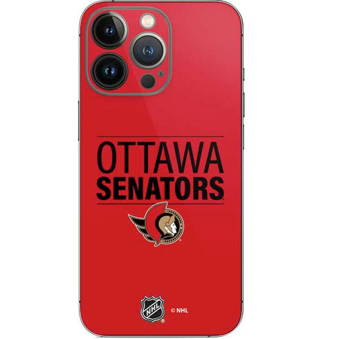 NHL Ottawa Senators Lineup iPhone 14 Pro Skin