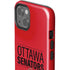 NHL Ottawa Senators Lineup iPhone 15 Plus Impact Case