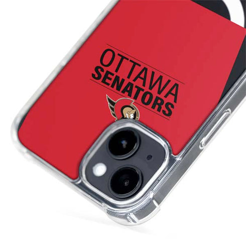NHL Ottawa Senators Lineup iPhone 15 Plus MagSafe Case