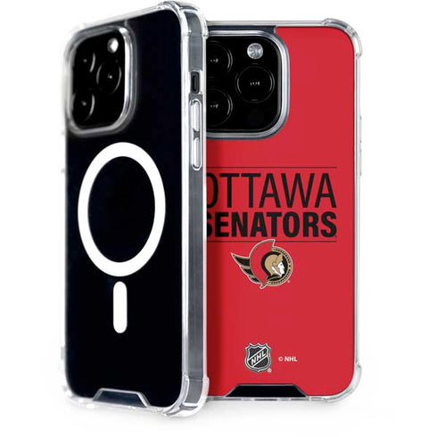 NHL Ottawa Senators Lineup iPhone 15 Pro MagSafe Case