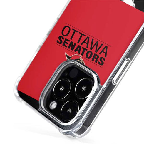 NHL Ottawa Senators Lineup iPhone 15 Pro MagSafe Case