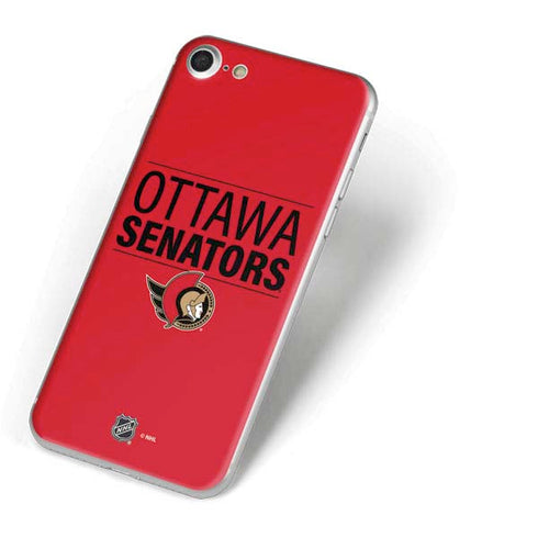 NHL Ottawa Senators Lineup iPhone 8 Skin