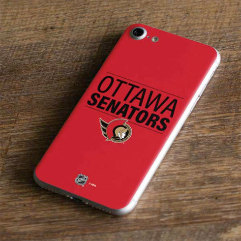 NHL Ottawa Senators Lineup iPhone 8 Skin