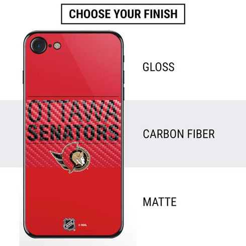 NHL Ottawa Senators Lineup iPhone SE (2nd & 3rd Gen) Skin