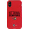 NHL Ottawa Senators Lineup iPhone X Pro Case