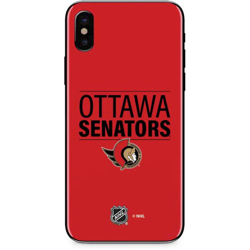 NHL Ottawa Senators Lineup iPhone XS Max Skin