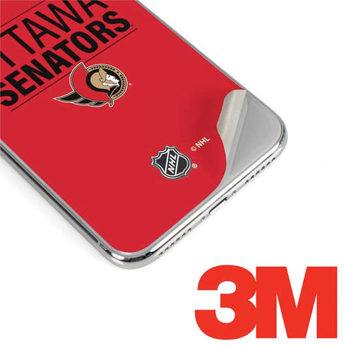 NHL Ottawa Senators Lineup iPhone XS Max Skin