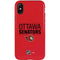 NHL Ottawa Senators Lineup iPhone XS Pro Case