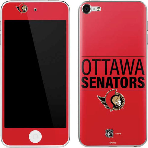 NHL Ottawa Senators Lineup Apple iPod Skin
