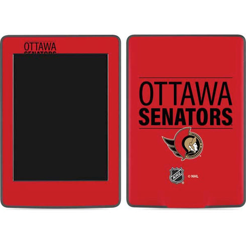 NHL Ottawa Senators Lineup Amazon Kindle Skin