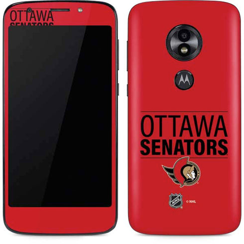 NHL Ottawa Senators Lineup Moto E5 Play Skin