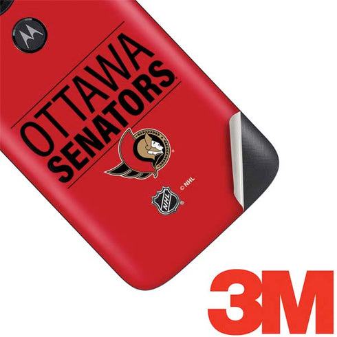 NHL Ottawa Senators Lineup Moto E5 Play Skin