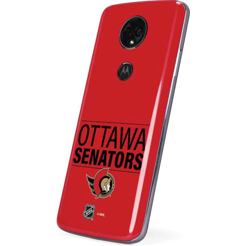 NHL Ottawa Senators Lineup Moto E5 Plus Skin
