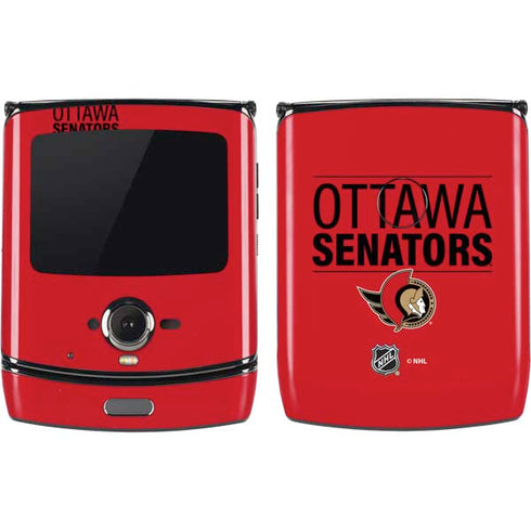 NHL Ottawa Senators Lineup Motorola RAZR Skin
