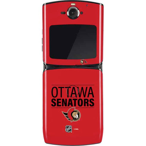 NHL Ottawa Senators Lineup Motorola RAZR Skin